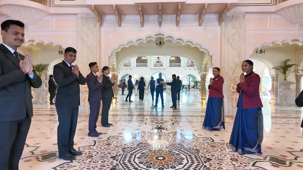 シヴ・ヴィラス・リゾート・ジャイプール　ウエルカム