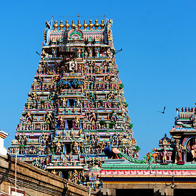 カパーリーシュヴァラル寺院　チェンナイ　インド